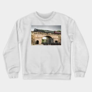 "Tornado" on The Skerne Bridge Crewneck Sweatshirt